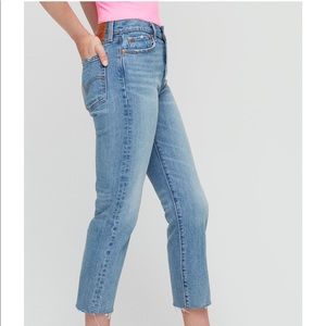 Levi's Wedgie High Waist Straight Leg Jean